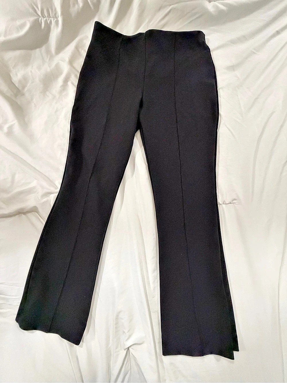 Rachel Zoe Women's Black Flare Pants Size 12 Like New
